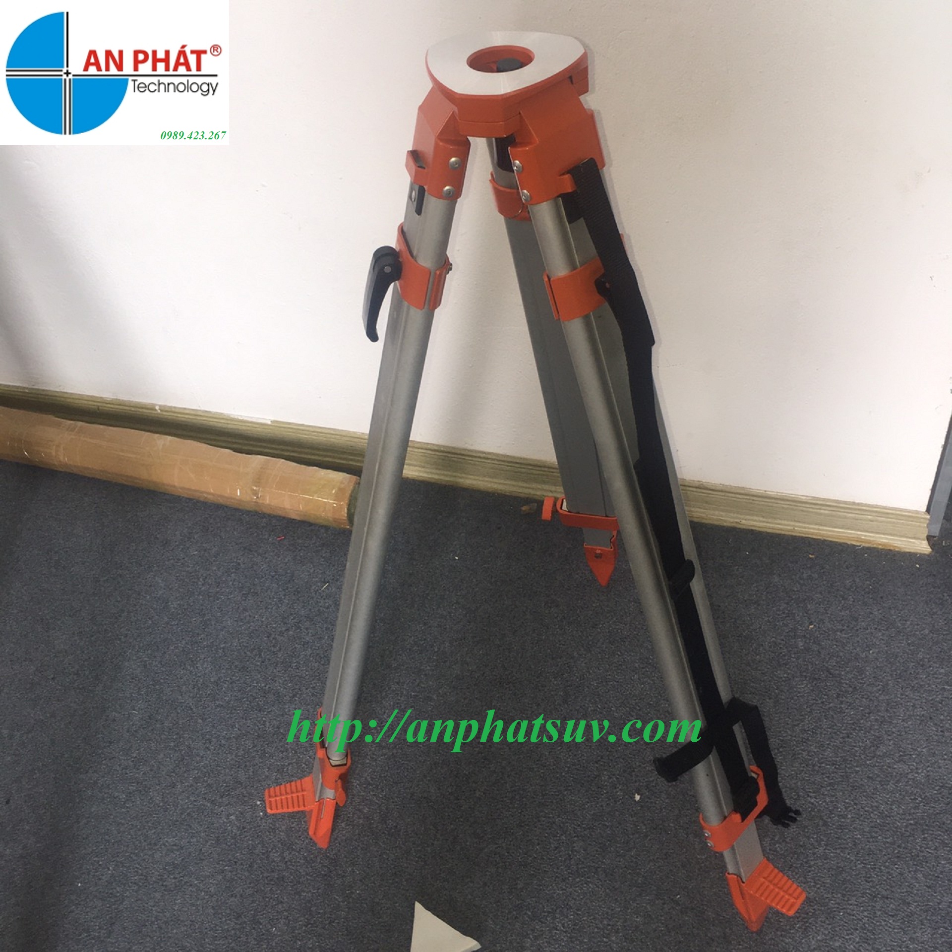 Chân máy thủy bình 2 khóa hợp kim nhôm