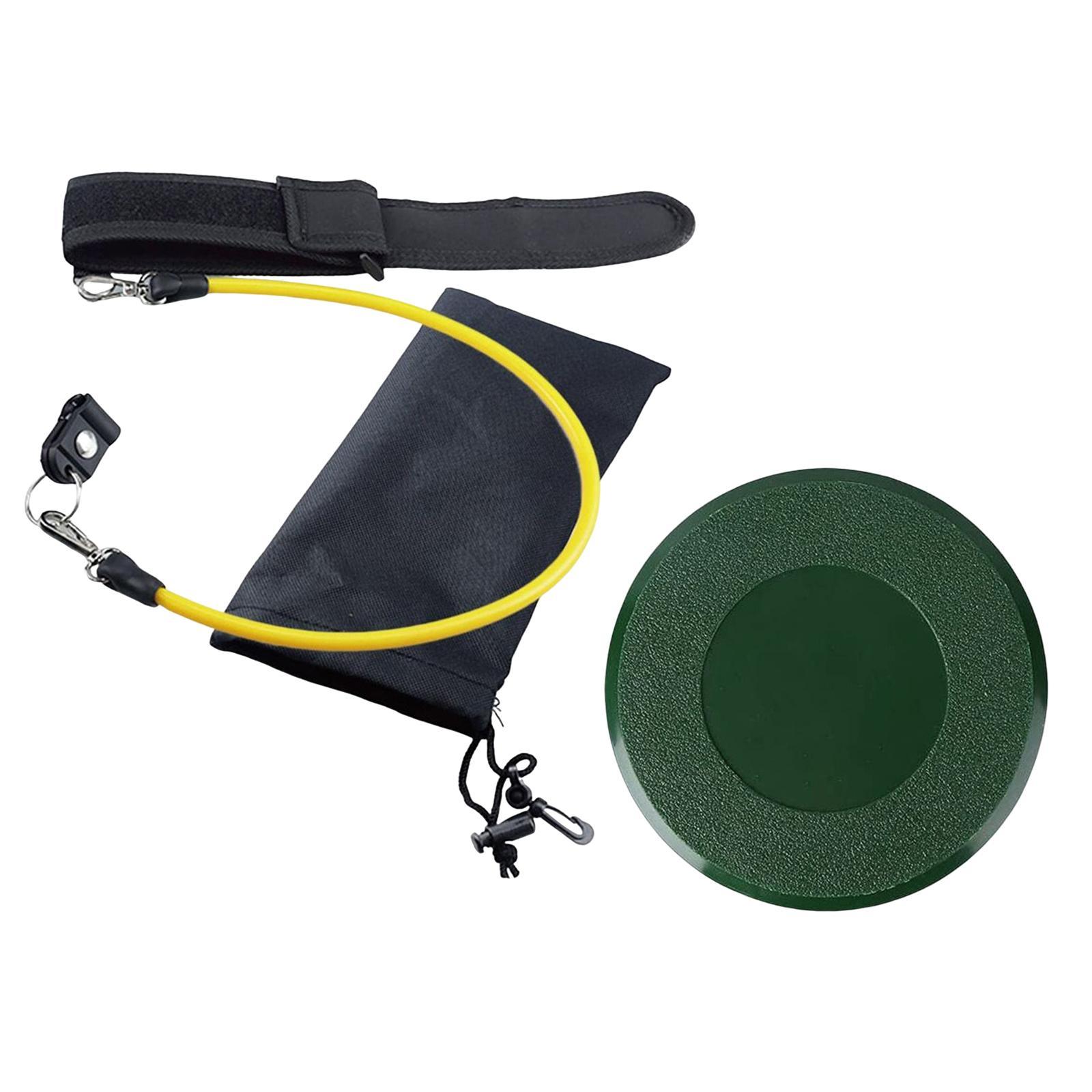 Golf Swing Trainer Training Aid Posture Elastic Resistance Rope with Golf Cover for Indoor Outdoor