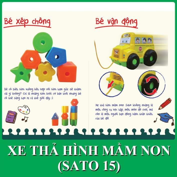XE CỨU HỎA THẢ HÌNH MẦM NON 4 TRONG 1 AN TOÀN TUYỆT ĐỐI CHO BÉ