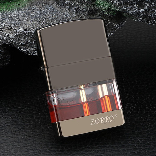 Vỏ Hột Quẹt Bật Lửa Xăng Đá Zorro Z690 Thiết Kế Lộ Thiên - Giao Màu Ngẫu Nhiên