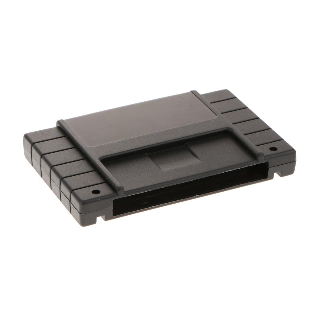 Video Game Replaceable Plastic Cassette Shell Box Cover for Super Nintendo Entertainment System