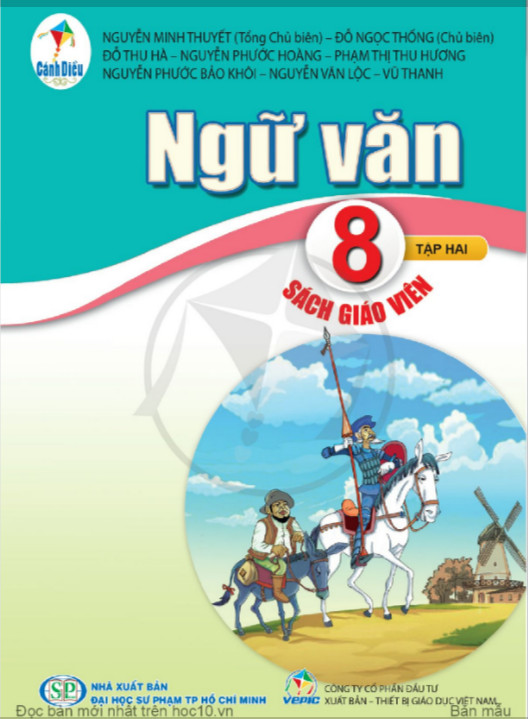 Sách Giáo viên Ngữ Văn lớp 8 Tập 2