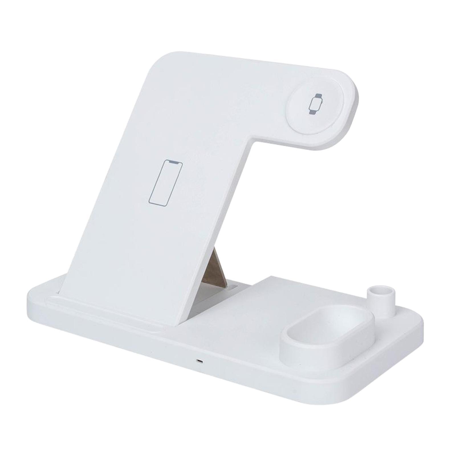 Wireless Charger Charging Station Dock For Watch Phone Pencil EU
