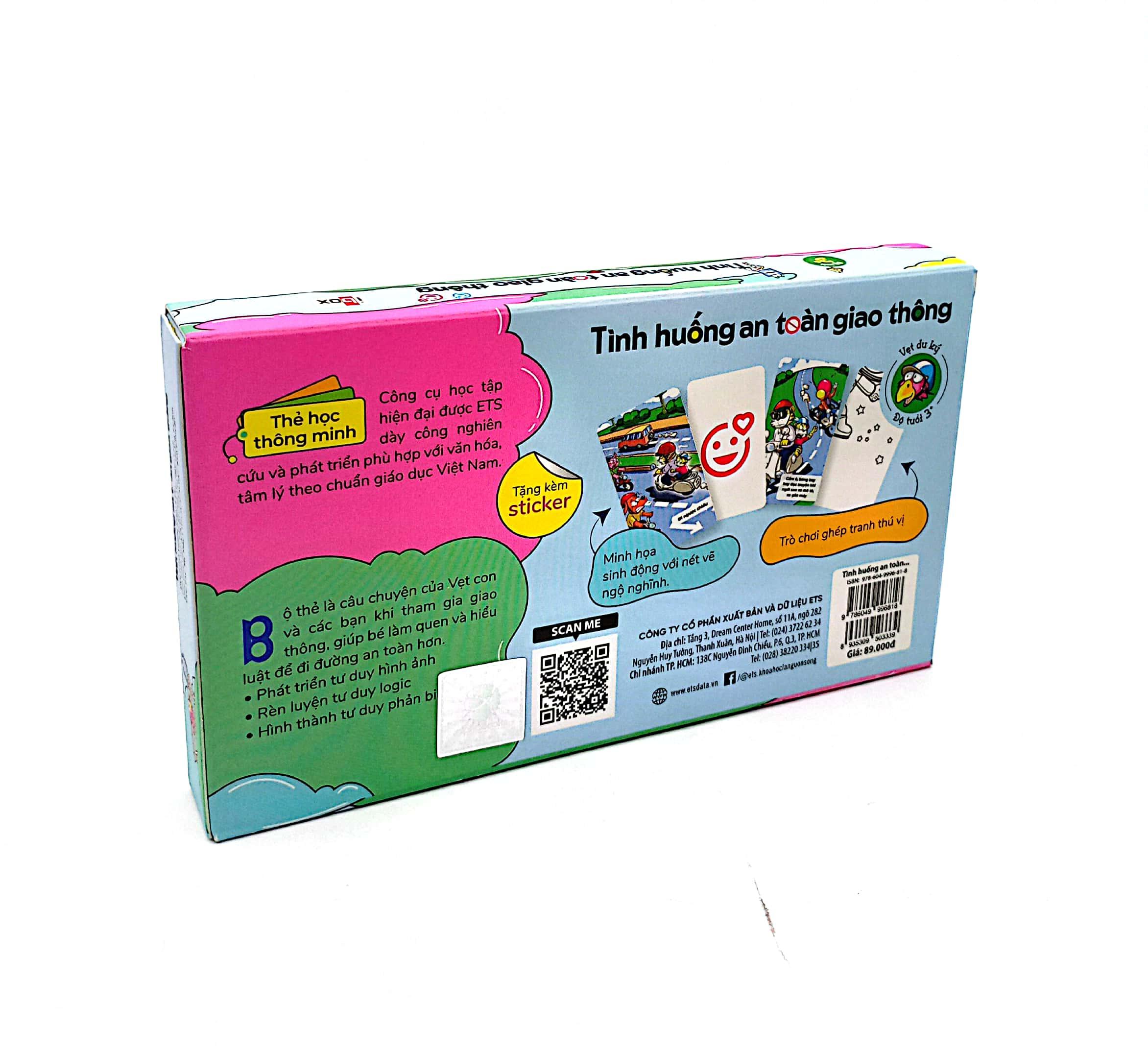 Sách - Hộp Thẻ Thông Minh: Tình Huống An Toàn Giao Thông