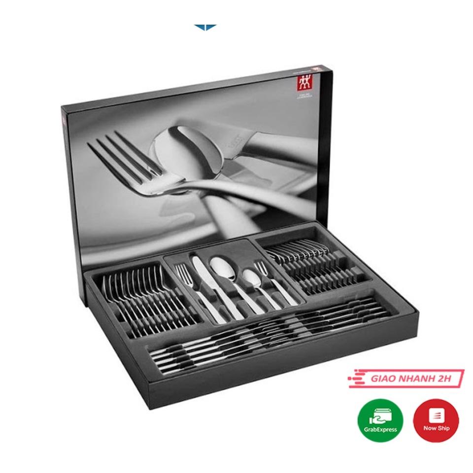 Set Dao Thìa Nĩa ZWILLING WELLINGTON 60 Món, Set Dao Dĩa, Dùng Trang Trí Bàn Tiệc, Chất Liệu Thép Không Gỉ, Nhập Đức