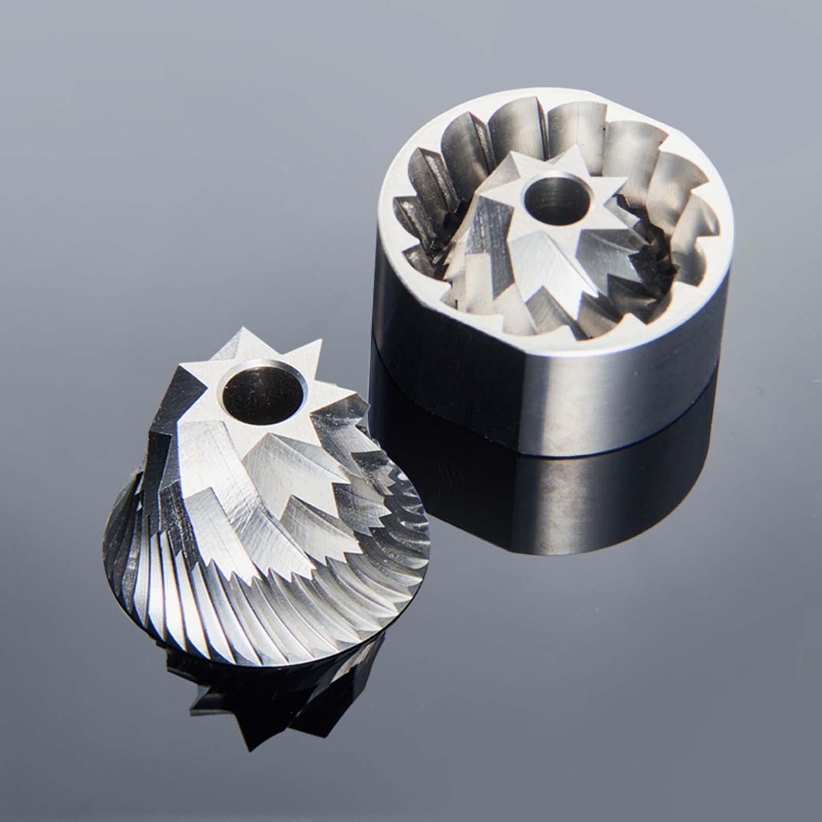 Stainless Steel E&B Conical Burr Higher Grinding Efficiency for Pour Over