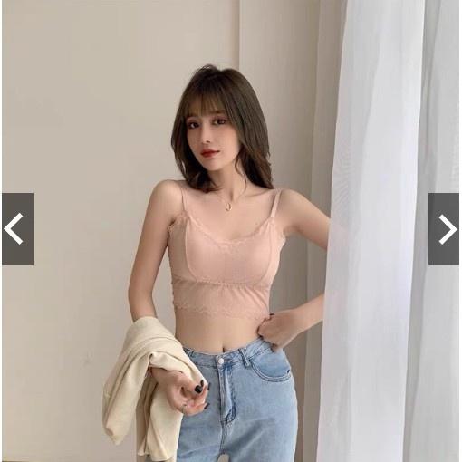 M186. Áo bra ren DAMILEI , bra bralette đệm mỏng dáng croptop siêu hot (có sẵn - miễn ship)