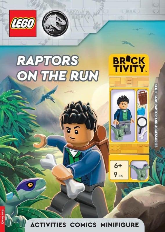 Sách Lego Jurassic World: Raptors On The Run Activity Book