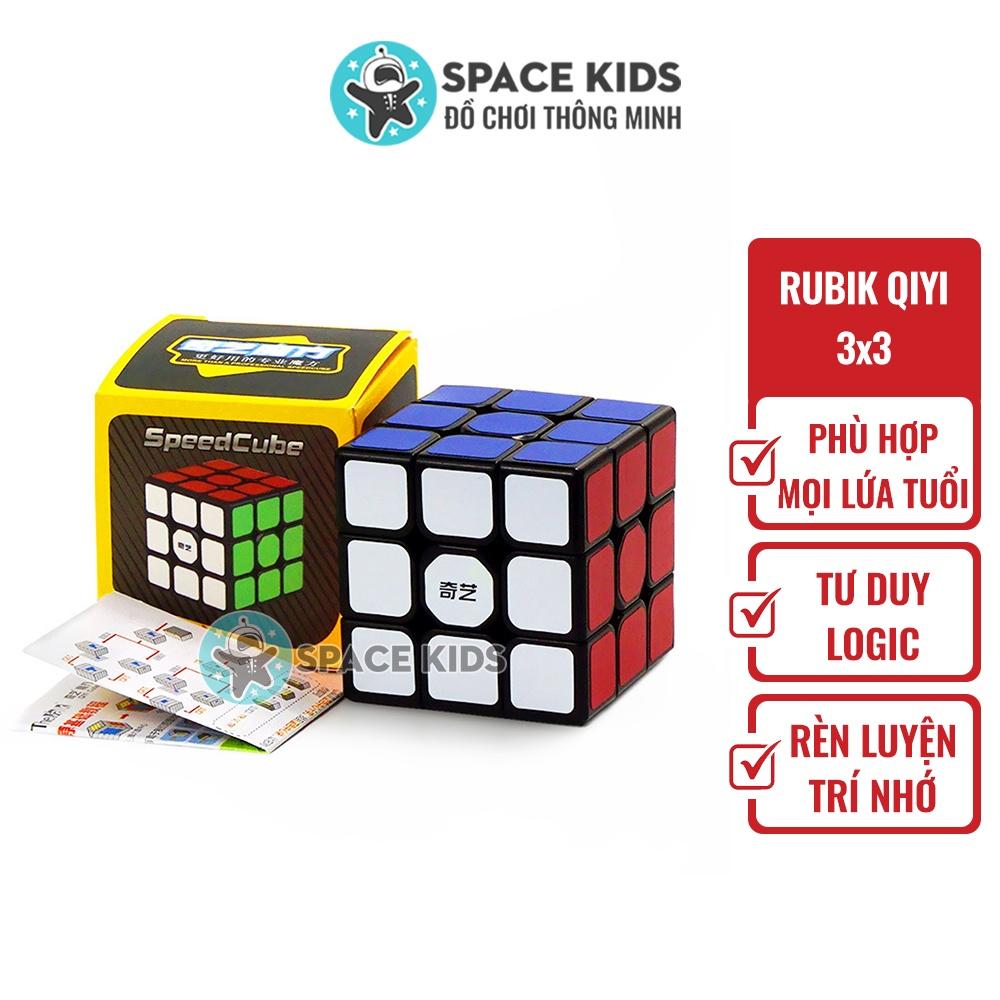 Đồ chơi Rubik 3x3 khối lập phương ma thuật bằng nhựa ABS an toàn cho trẻ em