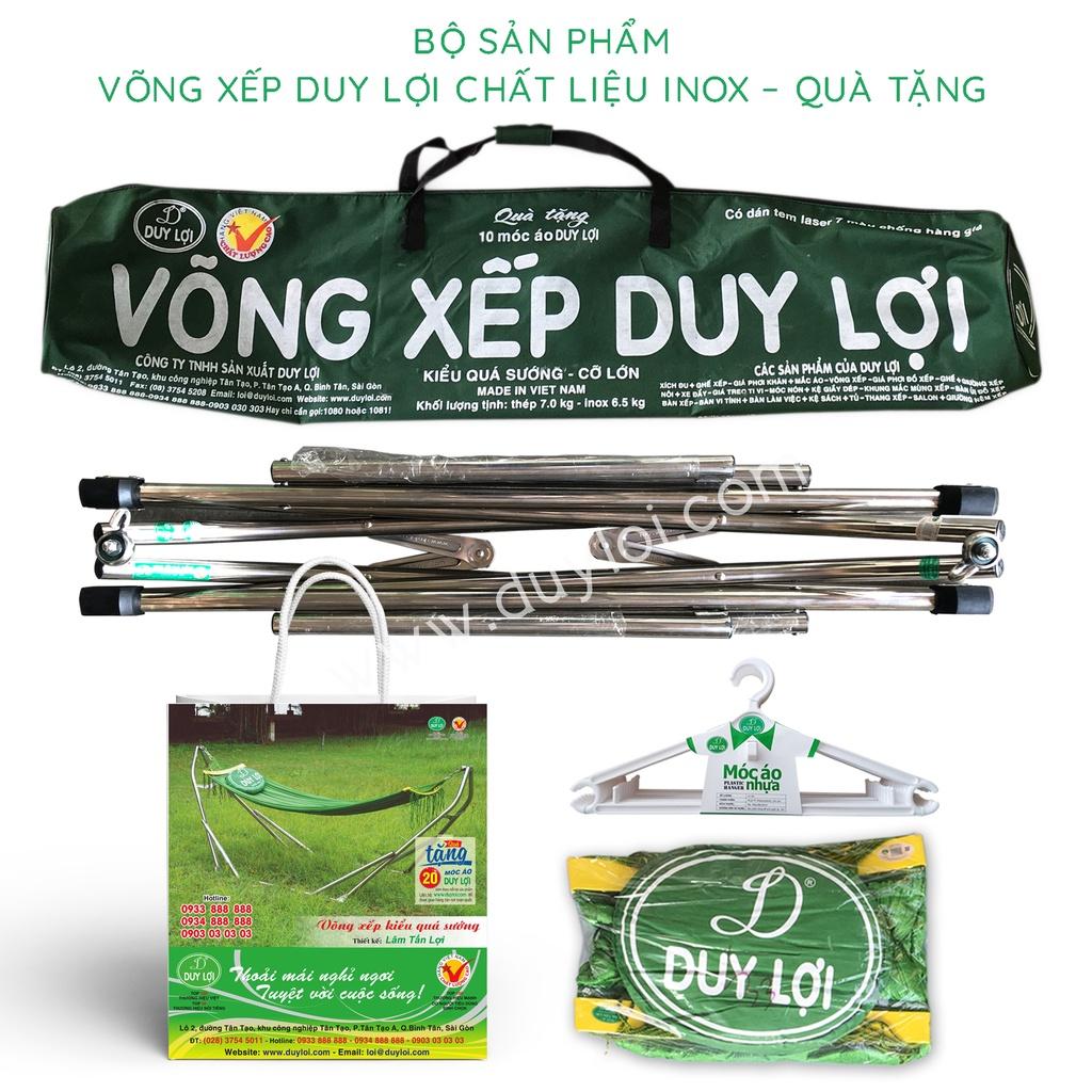 Bộ võng xếp thép Duy Lợi – Cỡ lớn