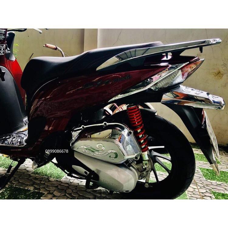 Phụ kiện ốp Dành Cho xe SH Mode 2020, 2021 full bộ Crom, Chrome - Combo Ốp trang trí và bảo vệ SHMode