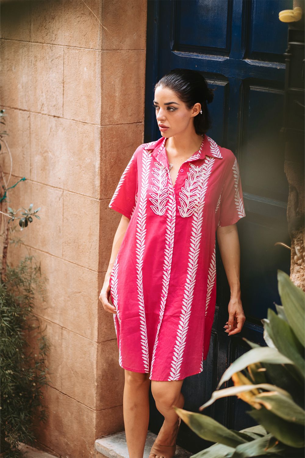 Đầm Sơ Mi Cotton Isla Bonita