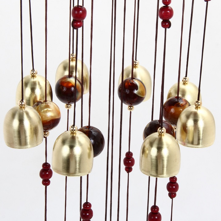 Chuông gió phong thủy cỡ Đại 13 quả chuông ngân dài