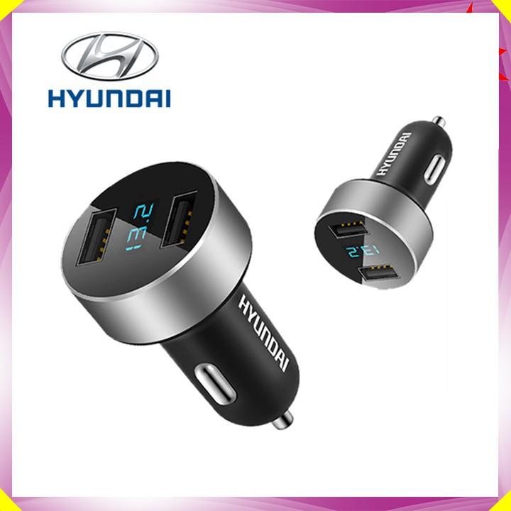 Tẩu sạc trên ô tô, xe hơi Hyundai HY-36C -Hàng Chính Hãng