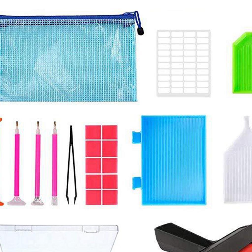 22x 5D Tool Embroidery Kit Roller DIY Art Painting Accessories