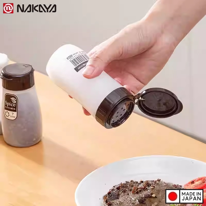 Lọ rắc gia vị muối, tiêu Nakaya 120ml - Made in Japan