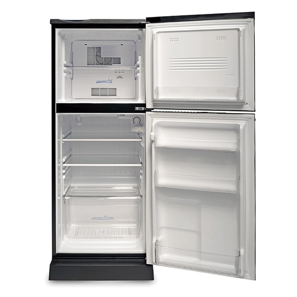 Tủ lạnh Aqua 130 lít AQR-T150FA(BS) không đóng tuyết, 2 ngăn, thiết kế gọn nhẹ - Hàng chính hãng
