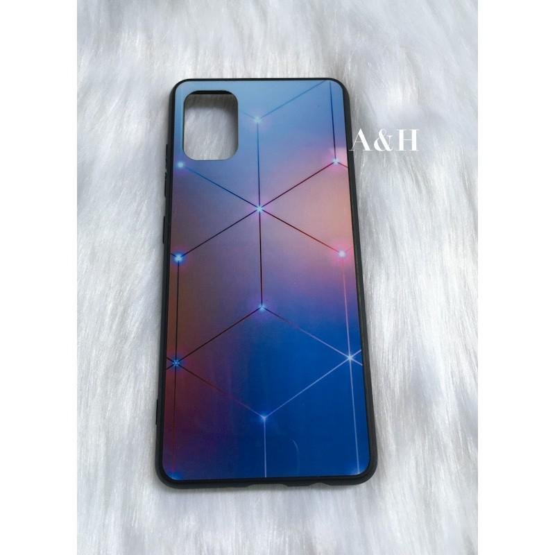 Ốp lưng mặt kính cường lực dành cho điện thoại Samsung galaxy A51, A52, A71