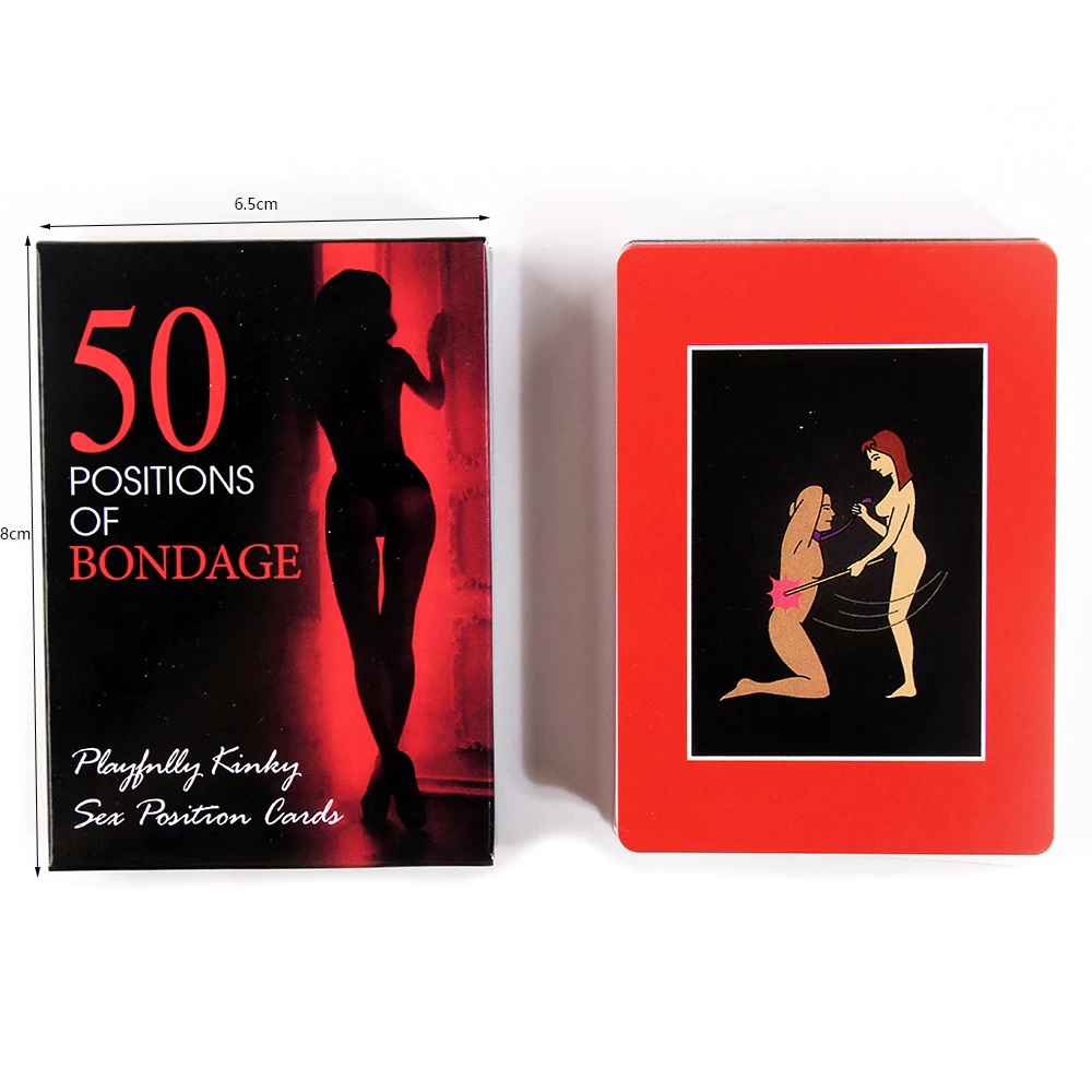 Bộ Bài 50 Sắc Thái - 50 Position Of Bondage Cards Cho Cặp Đôi