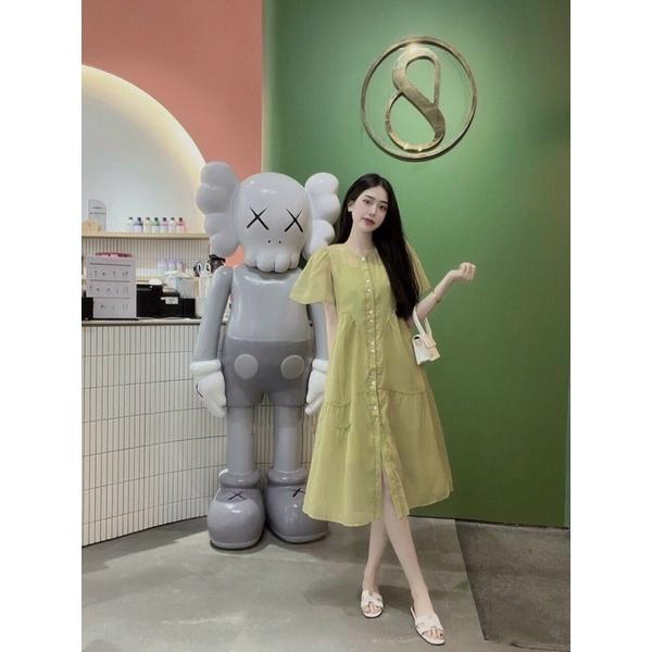 Đầm Bầu Dáng Dài Form Rộng Thời Trang Mùa Hè Cho Mẹ Bầu-Váy bầu xinh chất mềm mát