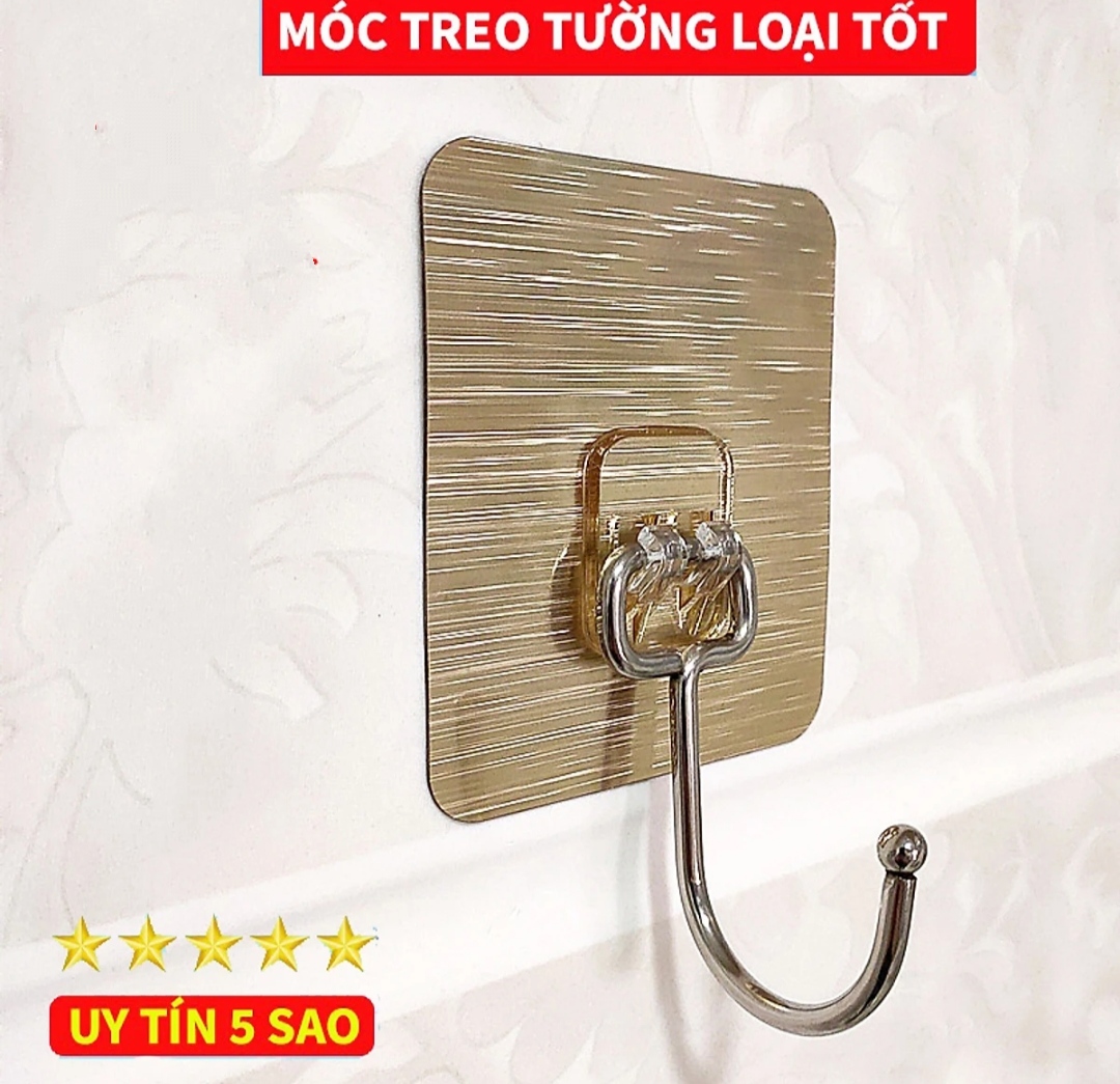 Móc Dán Tường Siêu Dính Chịu Lực Treo Đồ móc cao cấp siêu bền