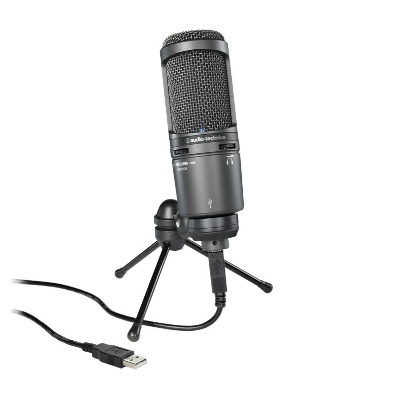 Microphone Cardioid Condenser Audio-technica AT2020USB+ - HÀNG CHÍNH HÃNG