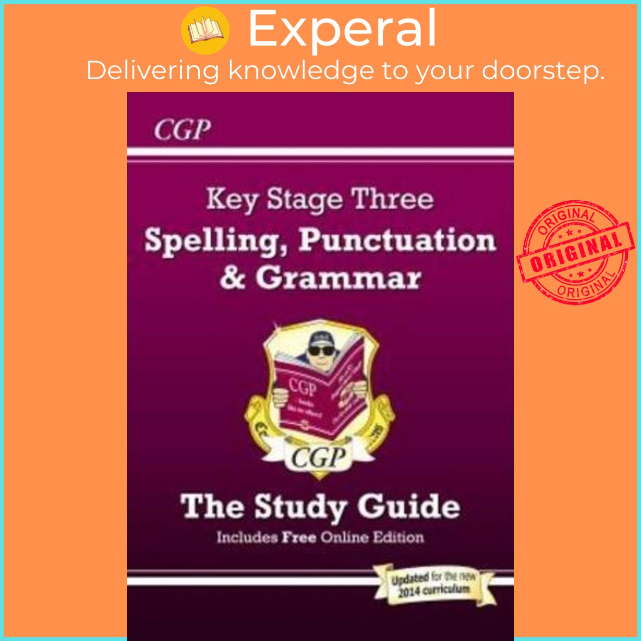 Sách - Spelling, Punctuation and Grammar for KS3 - Study Guide by CGP Books