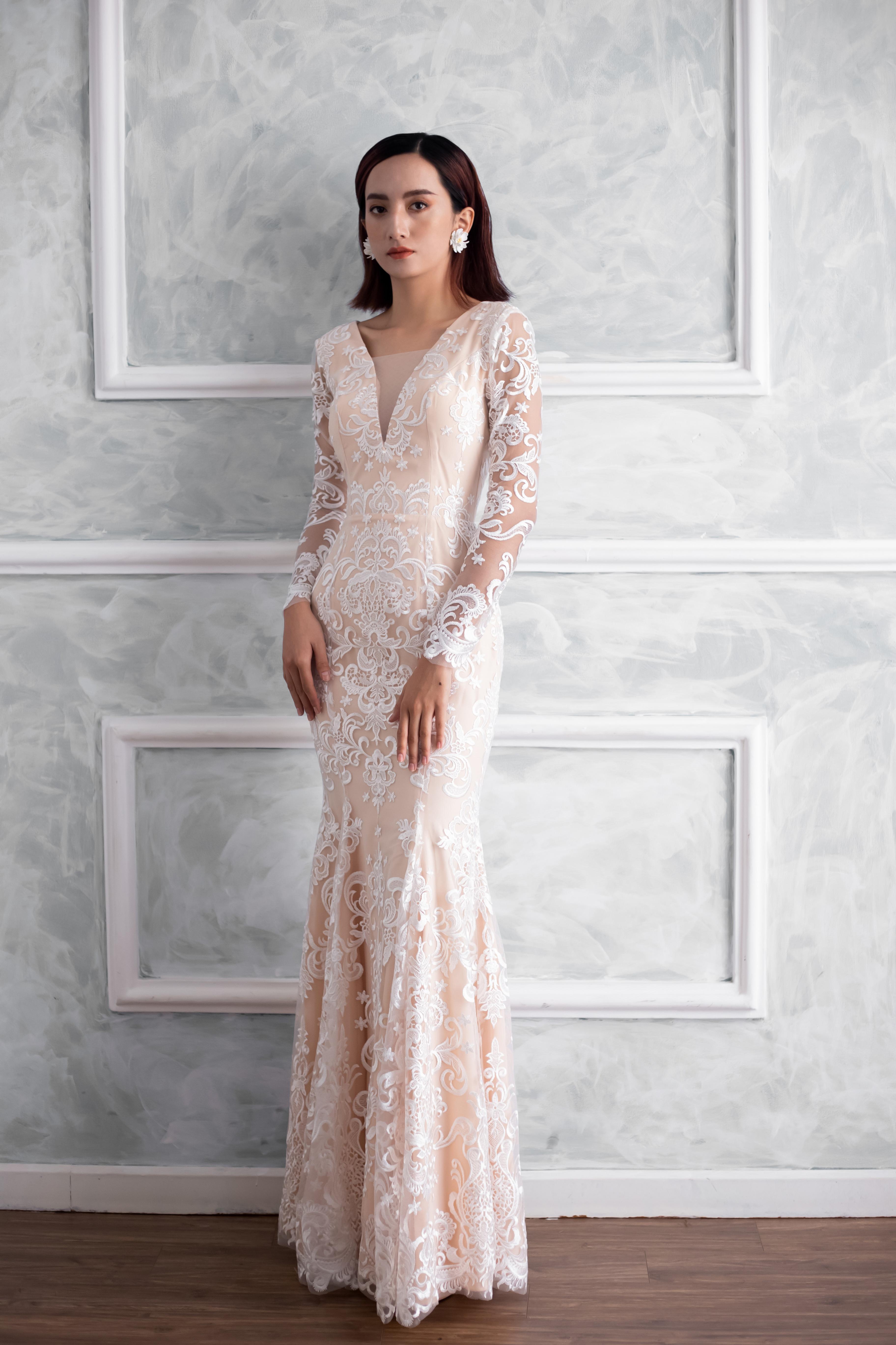 Váy cưới đuôi cá sang trọng Esperanza