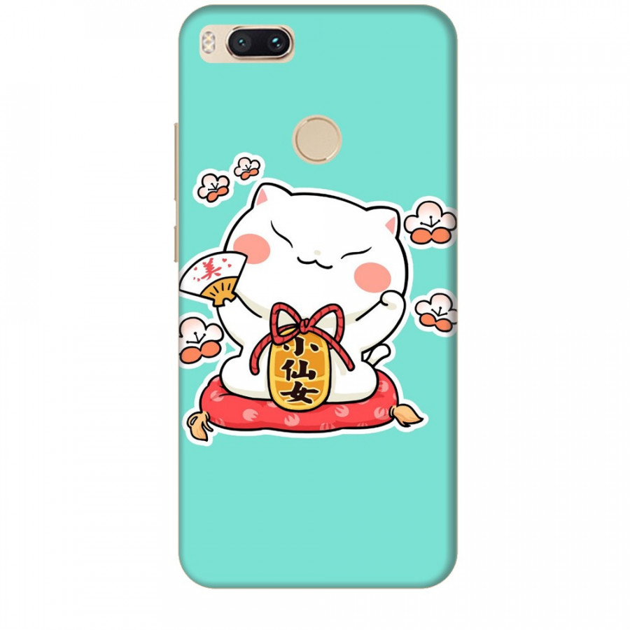 Ốp lưng dành cho điện thoại XIAOMI MI A1 Mèo Thần Tài Mẫu 3