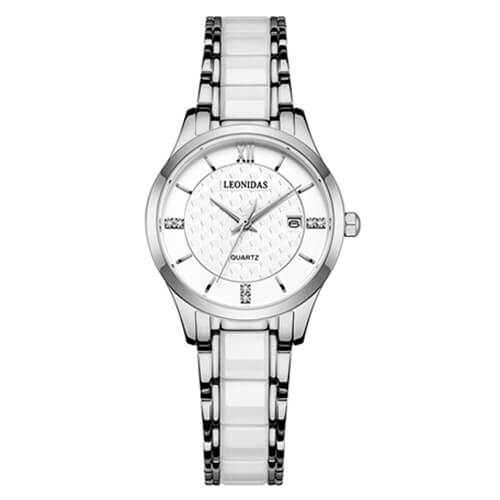 Đồng hồ nữ chính hãng LEONIDAS LD80126-2 Kính sapphire ,chống xước ,Chống nước 30m ,Bh 24 tháng,Máy điện tử