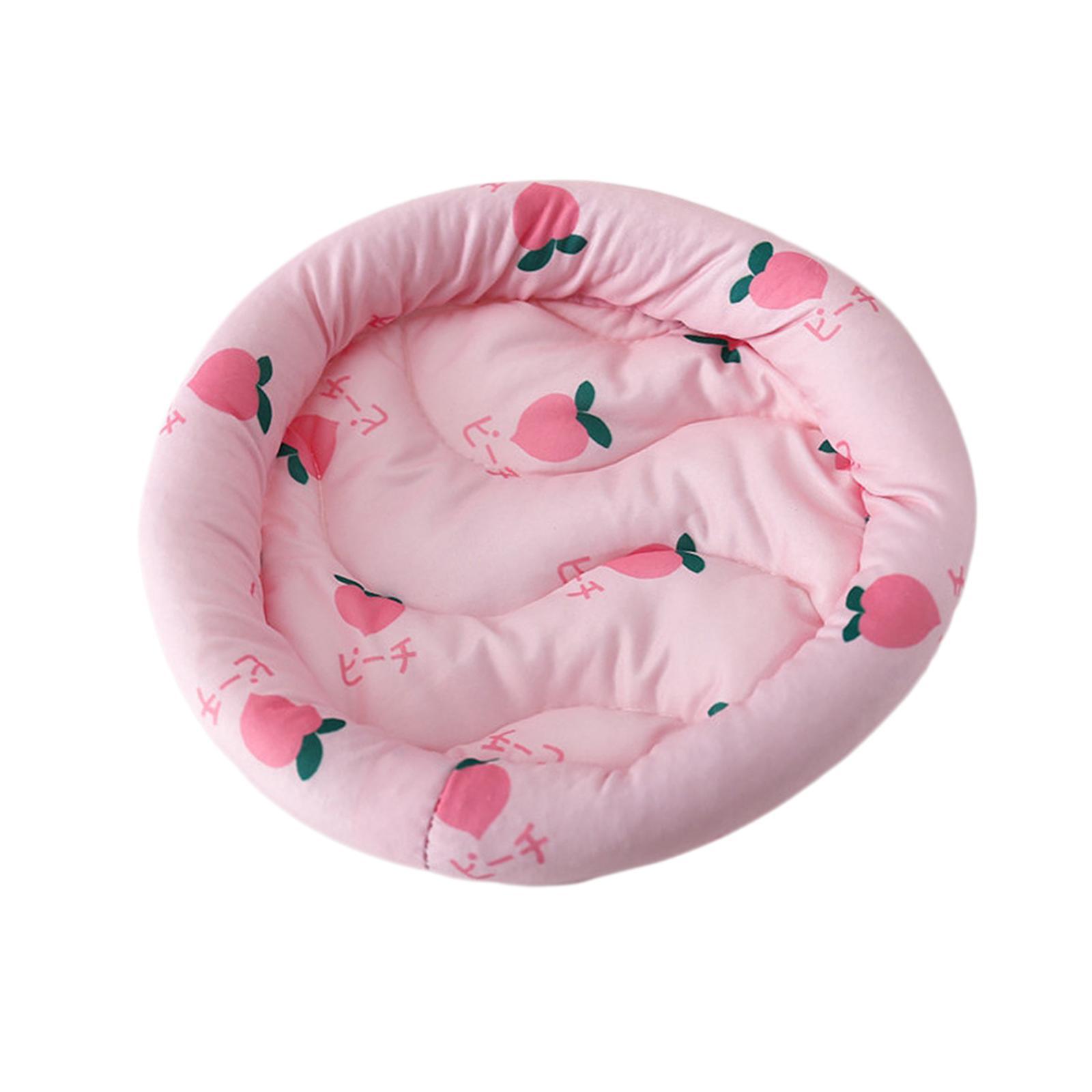 Small Pet Sleeping Pad Hamster Bed Pad Cushion Pad Small Pet Bed Mattres Round Rabbit Mat Guinea Pig Mat for Squirrel Ferret Hedgehog Chinchilla