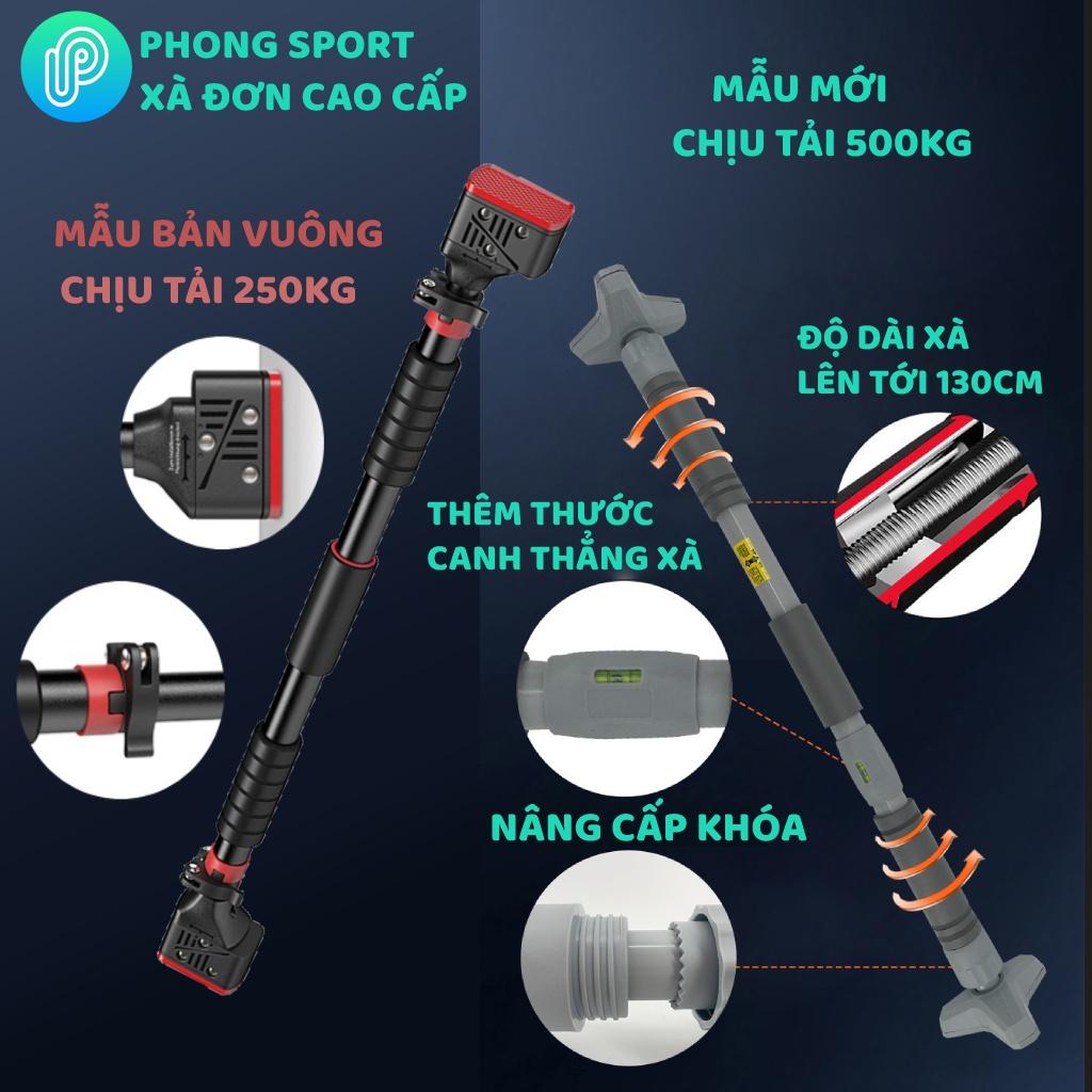 Xà đơn treo tường gắn cửa đa năng cao cấp tập thể dục tại nhà P03 - PHONG SPORT