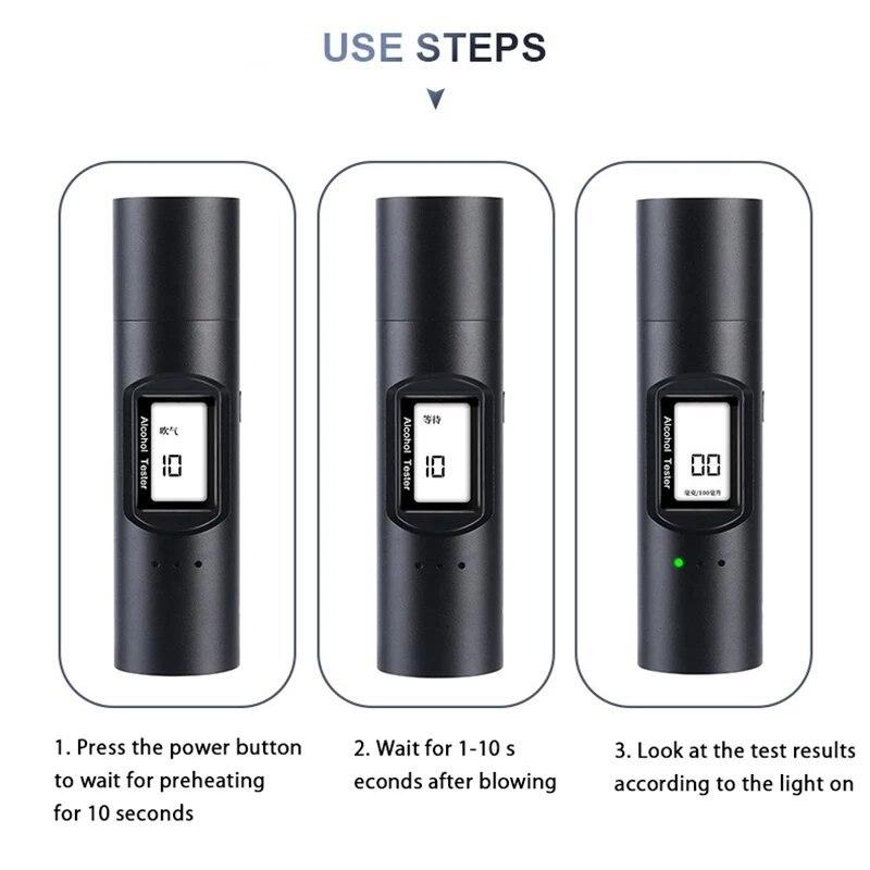 Máy Đo Nồng Độ Cồn Độ Chính Xác Cao High ICTech cao cấp
