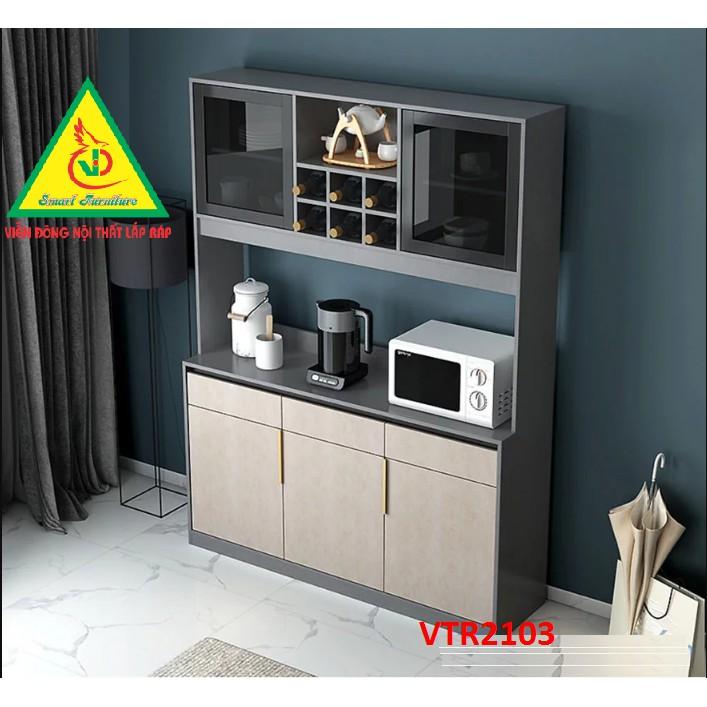 Tủ bếp phong cách hiện đại VTR2103