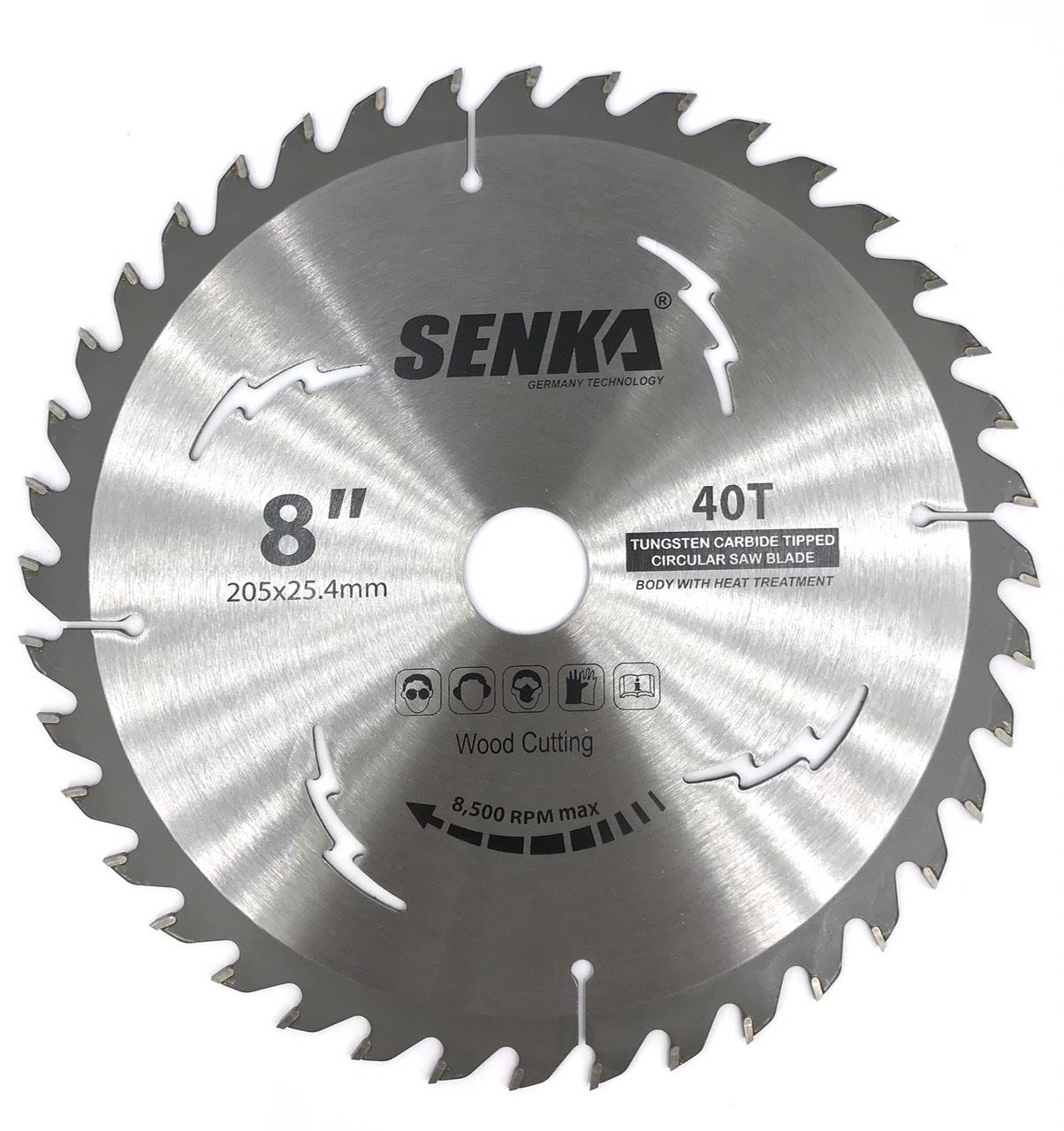 Lưỡi cưa hợp kim SENKA CẮT GỖ 205mm 40 Răng