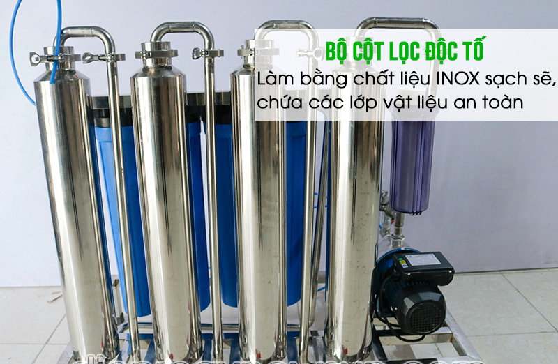 Máy lọc và khử độc tố methanol NEWSUN 150L/h lọc nhanh, thơm, ngon - Hàng chính hãng