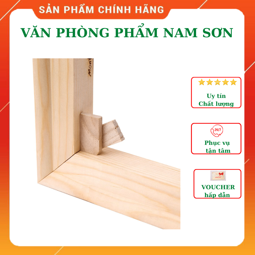 Khung Canvas Mont Marte nhiều kích thước - Studio Canvas Pine Frame S.T