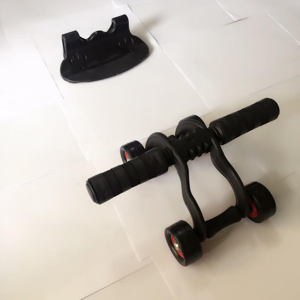 Con lăn 4 bánh, 3 bánh tặng dây nhảy thể dục