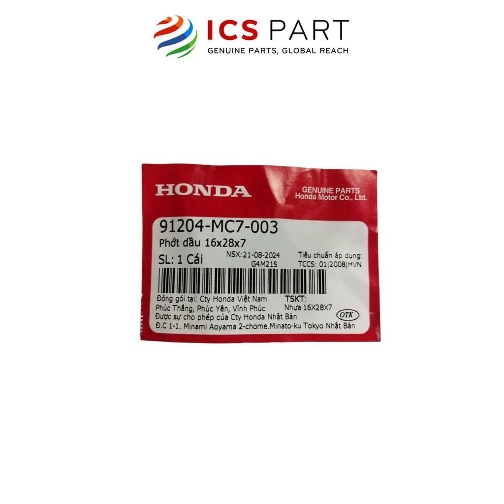 Phớt Dầu 16X28X7 HONDA Future (91204MC7003)