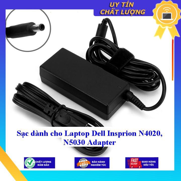 Sạc dùng cho Laptop Dell Insprion N4020 N5030 Adapter - Hàng Nhập Khẩu New Seal