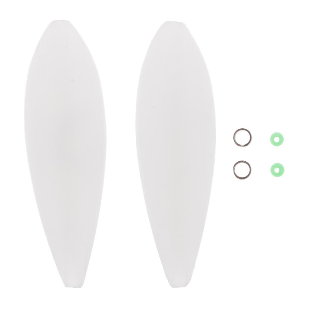 2pcs Floating Sbirolino Spirolino Bombarda Trout Pose Floats 7.5g 9.0g 12g