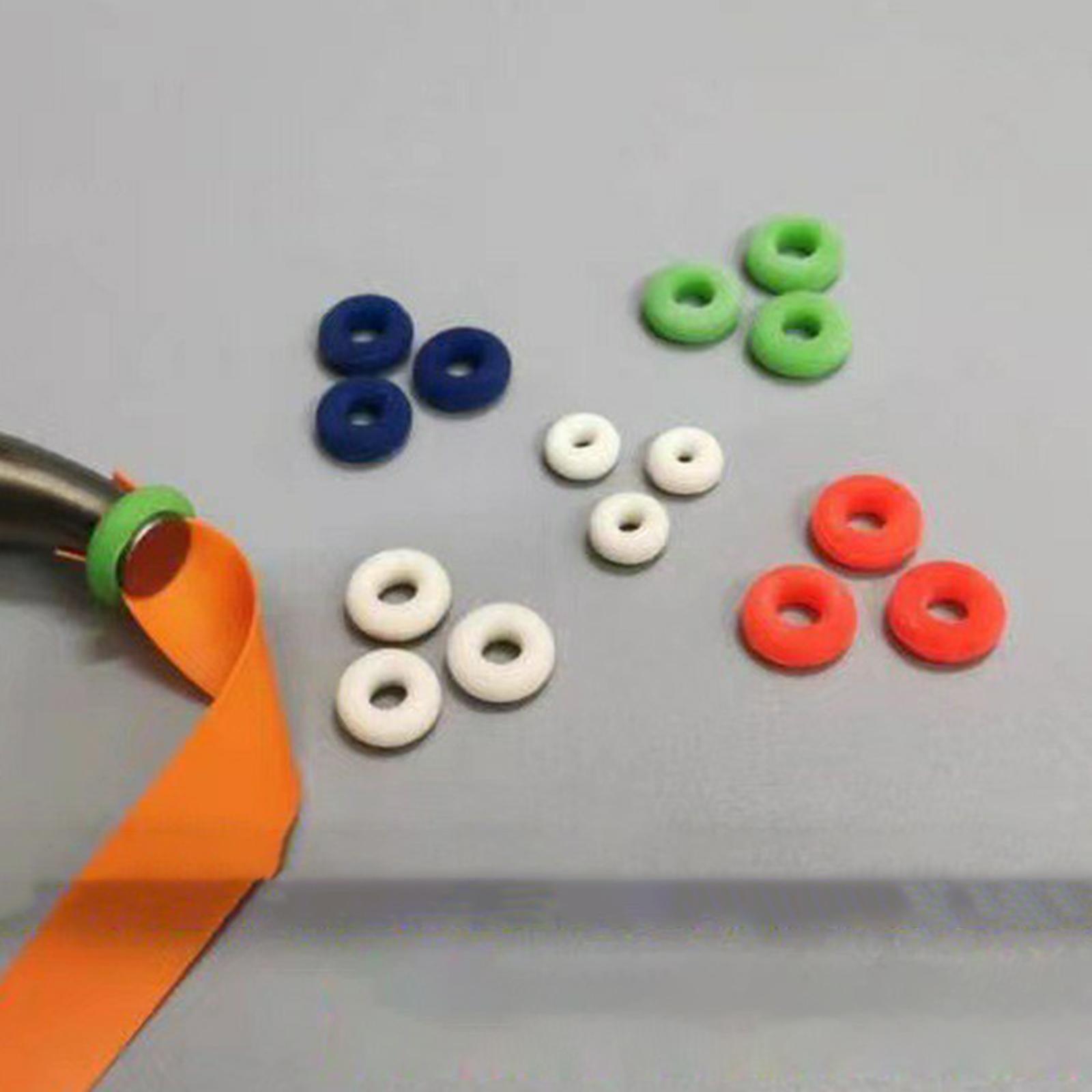 60x Rubber Band Tied Assistant Rubber  for Rubber Bands Flat Rubber Band