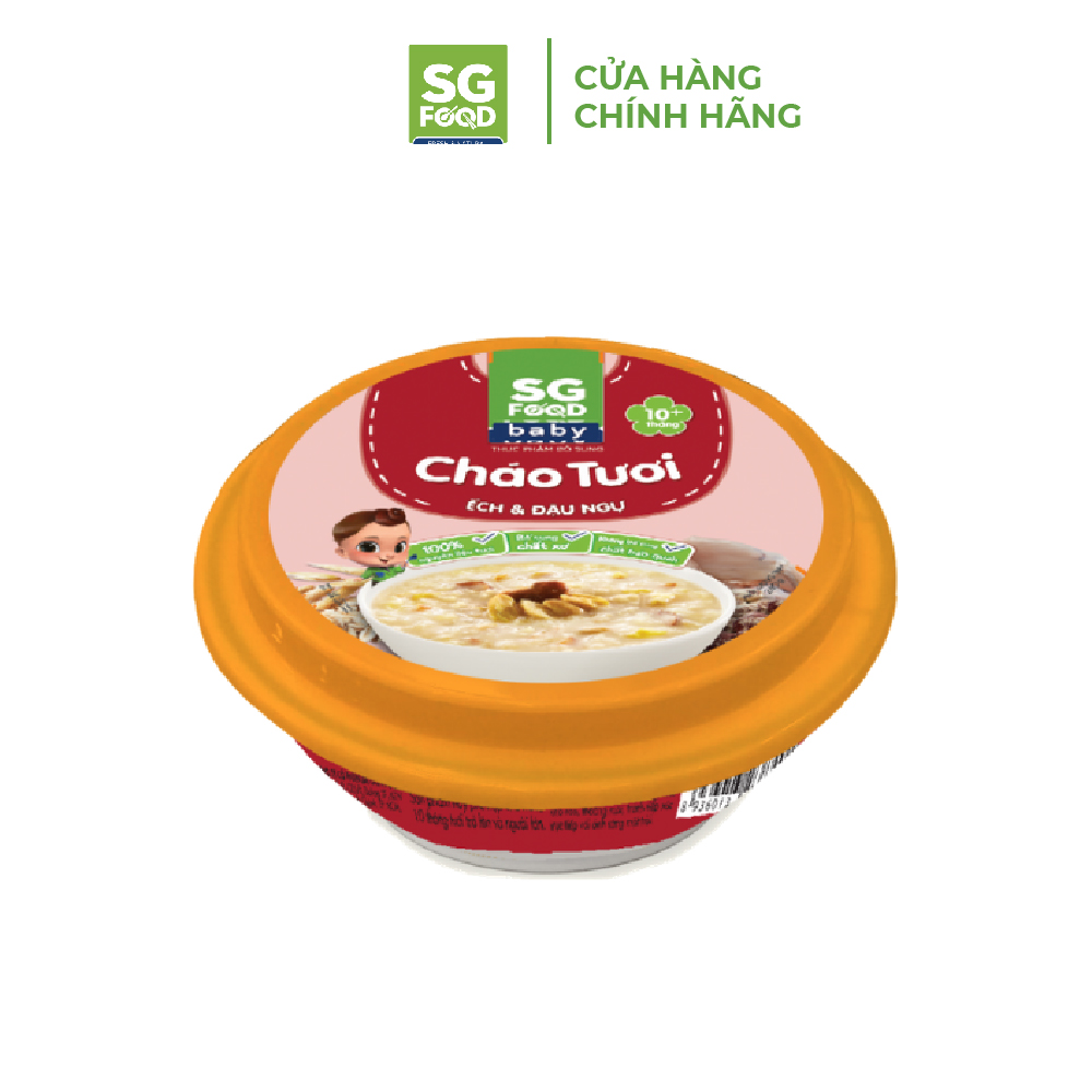 Cháo Tươi Baby SG Food Ếch Đậu Ngự 240g