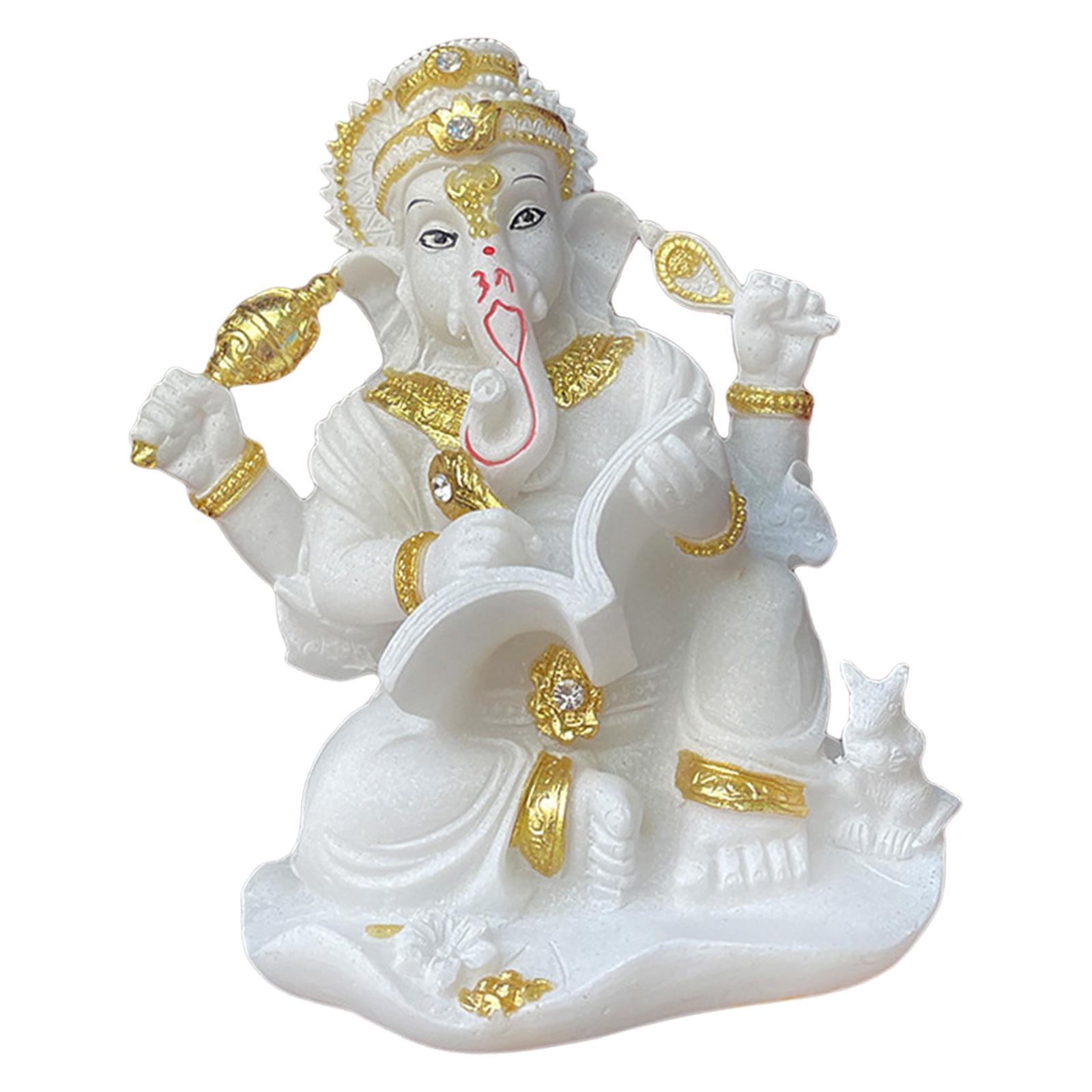 Figurine Indian Fengshui Lord  Statues Home Ornaments Crafts Blue