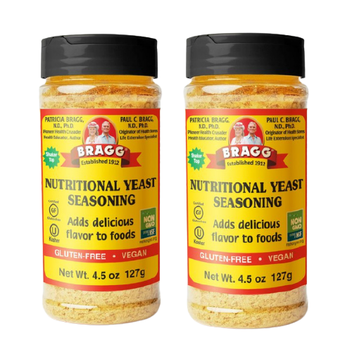 Combo 2 hộp Men Dinh Dưỡng Bragg Nutritional Yeast 127g