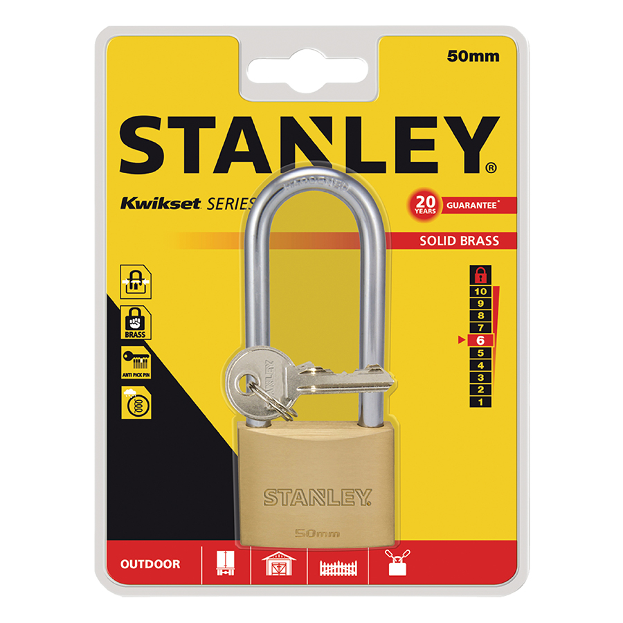 Ổ Khoá Stanley S742 – 044 Khóa càng dài, rộng 50mm