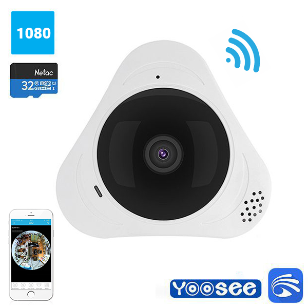 CAMERA WIFI ỐP TRẦN 360 MINI YOOSEE -HÀNG NHẬP KHẨU