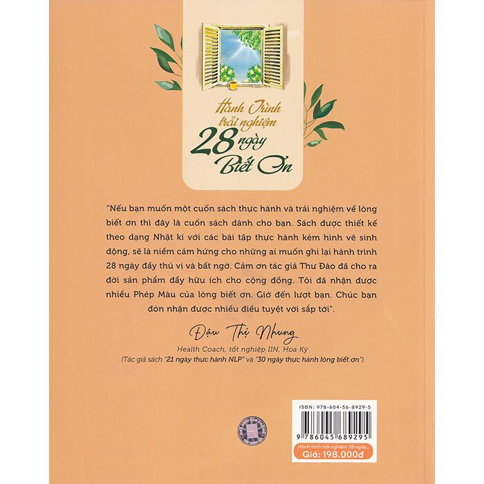 Sách - Hành Trình Trải Nghiệm 28 Ngày Biết Ơn