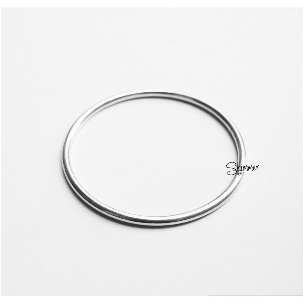 Vòng bạc 925 Basic nữ - Shimmer Silver
