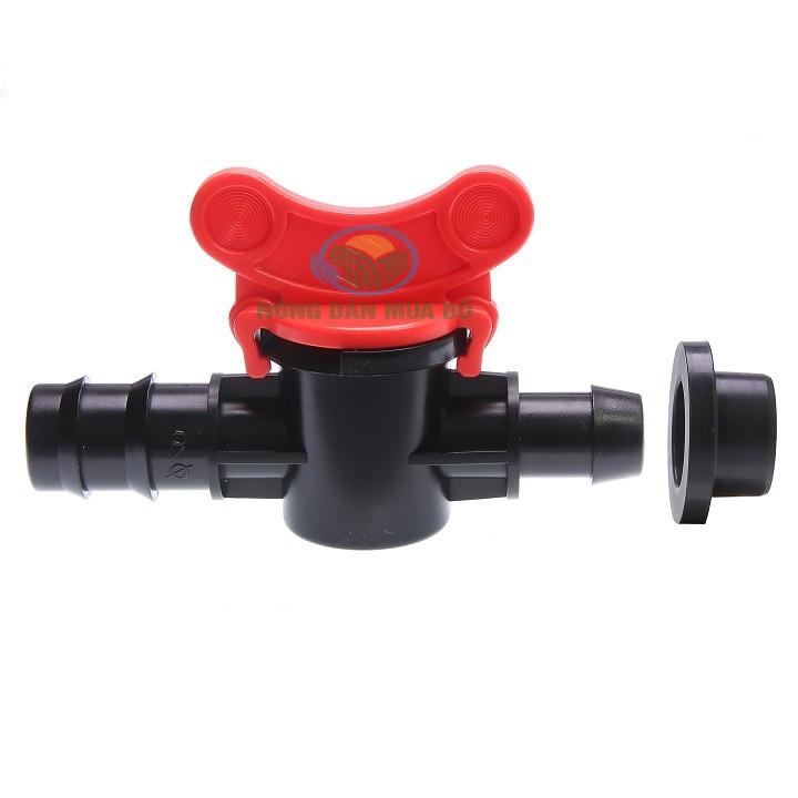 Bịch 50 Van khởi thủy 20mm dùng trong hệ thống tưới - khởi thủy có van kèm roăng cao su